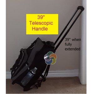 Carry On Backpack Rolling Backpack Travel Backpack Carry On Backpack with Wheels
